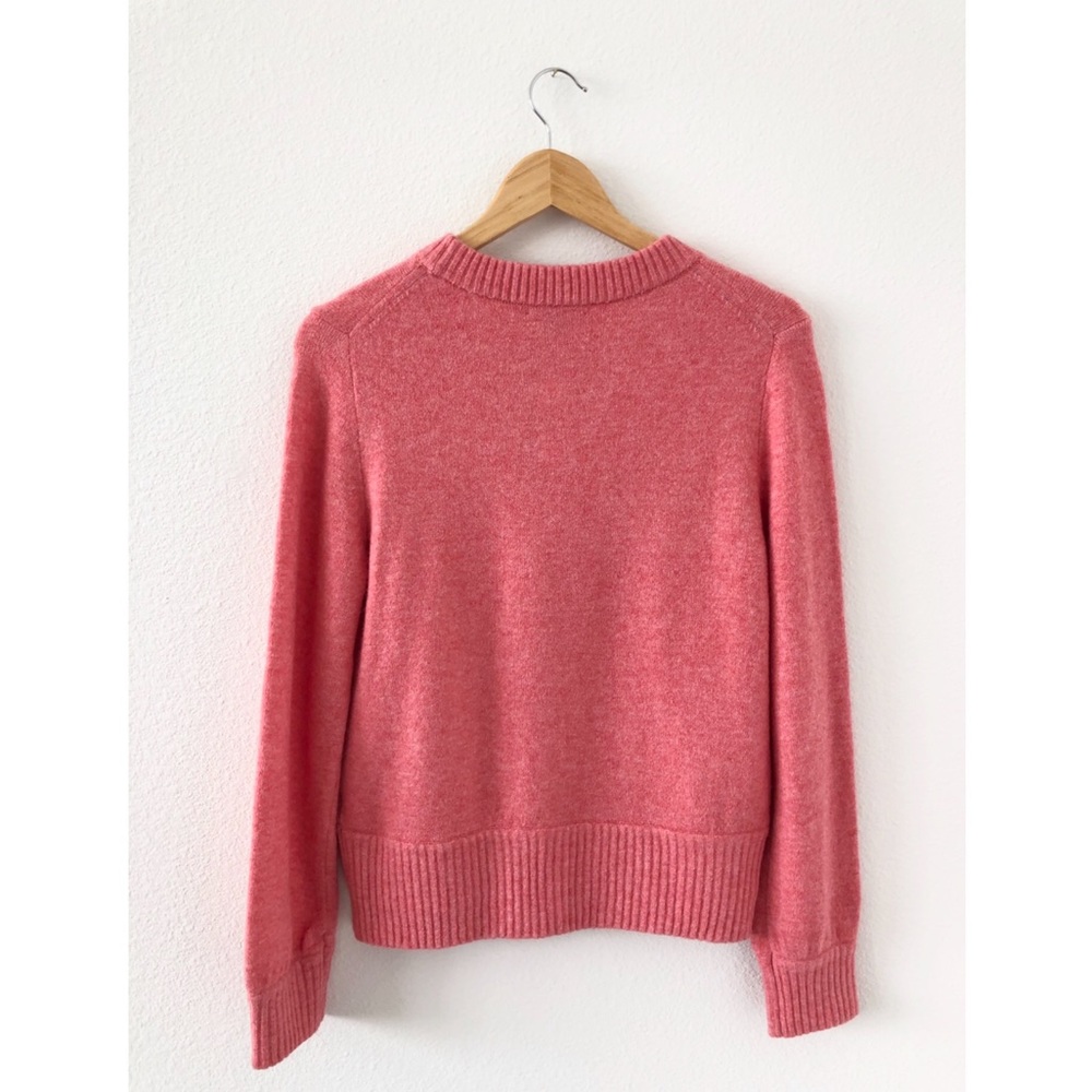 J. Crew • Merino Wool Alpaca Blend Sweater Coral - Picture 3 of 5